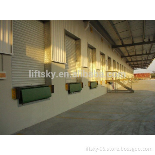 High speed automatic sectional door